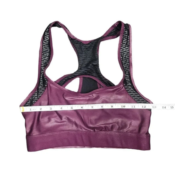 Koral Fling Infinity Sports Bra - Eggplant - Picture 3 of 6